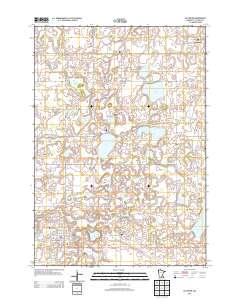Le Center 2013 topographic map thumbnail