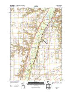 Le Sueur 2013 topographic map thumbnail