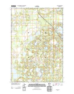 Lincoln 2013 topographic map thumbnail