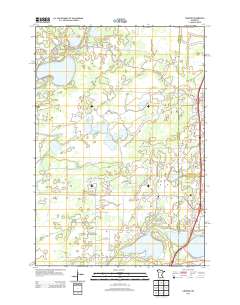 Linwood 2013 topographic map thumbnail