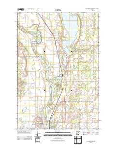 Little Rock Lake 2013 topographic map thumbnail