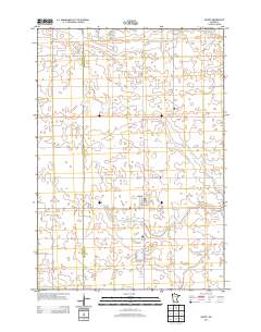 Milroy 2013 topographic map thumbnail