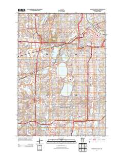 Minneapolis South 2013 topographic map thumbnail