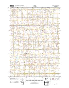 Minneota NW 2013 topographic map thumbnail