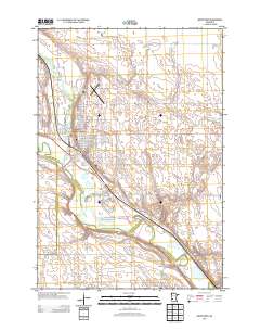 Montevideo 2013 topographic map thumbnail