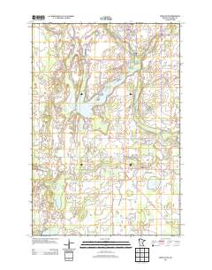 Mora South 2013 topographic map thumbnail