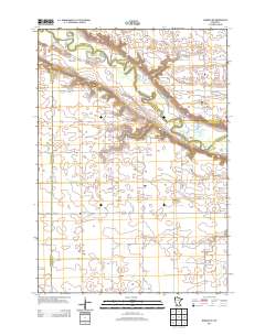 Morgan NE 2013 topographic map thumbnail