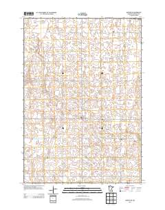 Morton NE 2013 topographic map thumbnail