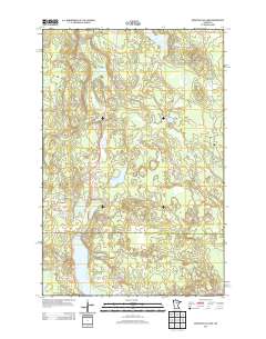 Mountain Ash Lake 2013 topographic map thumbnail