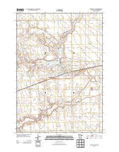 Mountain Lake 2013 topographic map thumbnail