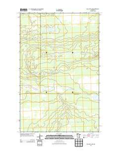 Mulligan Lake 2013 topographic map thumbnail
