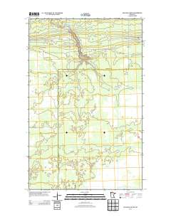 Mulligan Lake NE 2013 topographic map thumbnail