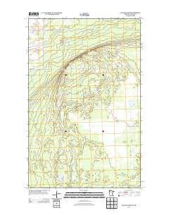 Mulligan Lake NW 2013 topographic map thumbnail