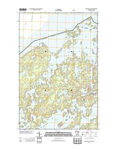 Munker Island 2013 topographic map thumbnail
