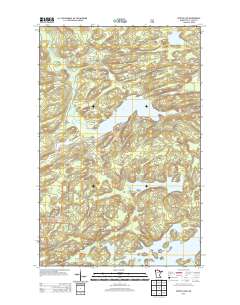 Myrtle Lake 2013 topographic map thumbnail