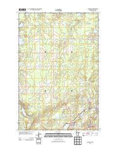 Nashwauk 2013 topographic map thumbnail