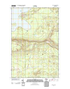 Nett Lake 2013 topographic map thumbnail