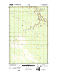 Nett Lake River SW 2013 topographic map thumbnail