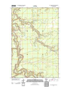 Nett Lake River West 2013 topographic map thumbnail