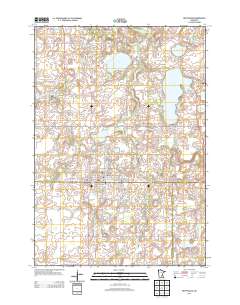 New Prague 2013 topographic map thumbnail