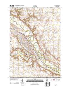 New Ulm 2013 topographic map thumbnail