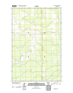 Norman Lake 2013 topographic map thumbnail