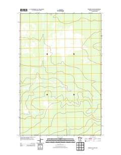 Norman Lake NE 2013 topographic map thumbnail