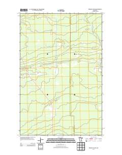 Norman Lake SW 2013 topographic map thumbnail