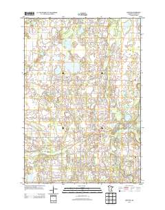 Nowthen 2013 topographic map thumbnail