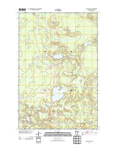 O'Leary Lake 2013 topographic map thumbnail