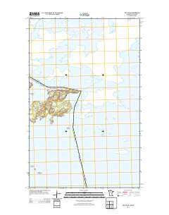 Oak Island 2013 topographic map thumbnail
