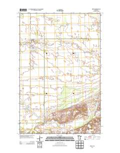 Oklee 2013 topographic map thumbnail