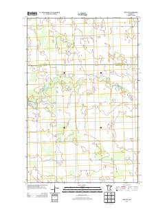 Oklee NW 2013 topographic map thumbnail