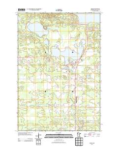 Onamia 2013 topographic map thumbnail