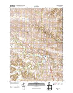Oronoco 2013 topographic map thumbnail