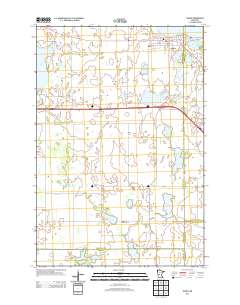 Osakis 2013 topographic map thumbnail