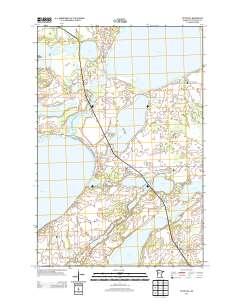 Ottertail 2013 topographic map thumbnail