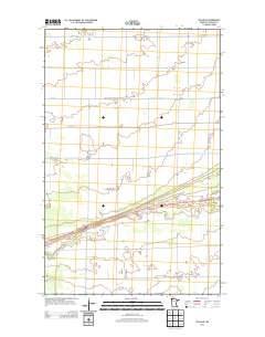 Pelan NE 2013 topographic map thumbnail