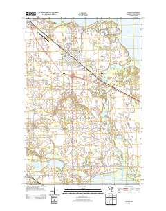 Perham 2013 topographic map thumbnail