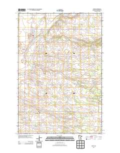 Pierz 2013 topographic map thumbnail