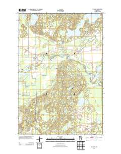 Pillager 2013 topographic map thumbnail