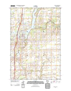 Pine City 2013 topographic map thumbnail