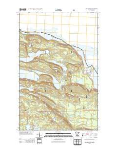 Pine Lake East 2013 topographic map thumbnail