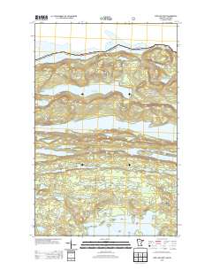 Pine Lake West 2013 topographic map thumbnail