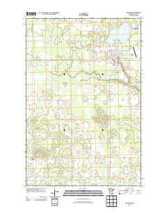 Pine River 2013 topographic map thumbnail