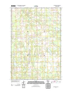 Pine River SW 2013 topographic map thumbnail