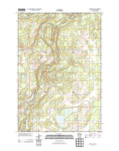 Pomroy Lake 2013 topographic map thumbnail
