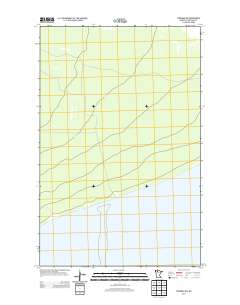 Ponemah NW 2013 topographic map thumbnail