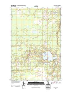 Prairie Lake 2013 topographic map thumbnail