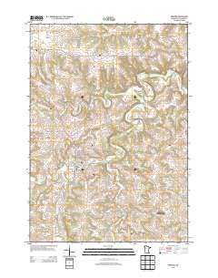 Preston 2013 topographic map thumbnail